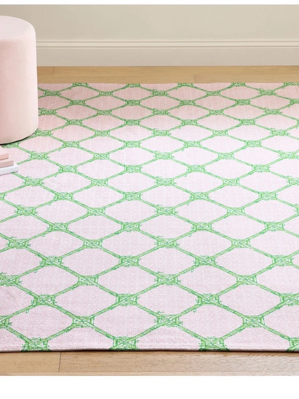 Lilly Pulitzer Bamboo Butterfly Washable Rug